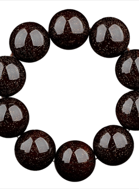 印度小叶紫檀手串包浆佛珠