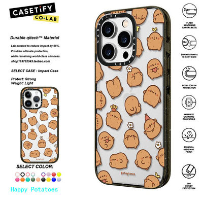 香港代购 CASETiFY Happy Potatoes土豆仔适用iphone14/13/12/11Pro/Max