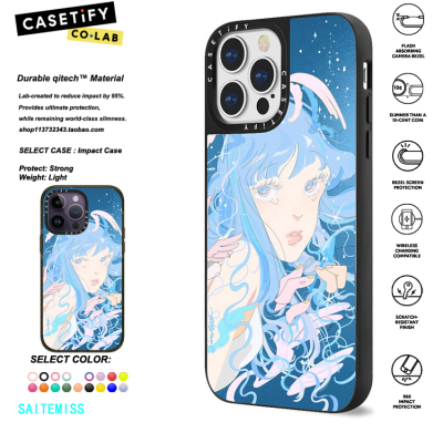 香港代购 CASETiFY  CHERUBIM低级失误适用iphone16/15/14/13/12/11Pro/Max手机壳