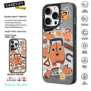 Max Pochita Sticker链锯人适用iphone14 CASETiFY 11Pro 香港代购