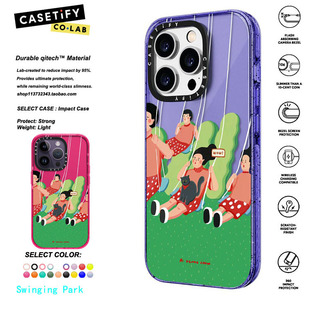 Park 下腰女孩适用iphone15 11Pro CASETiFY Max Swinging 香港代购