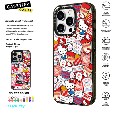 香港代购 CASETiFY hellokitty 新款50周年 适用iphone17/16/15/14/13/12/11Pro/Max手机壳