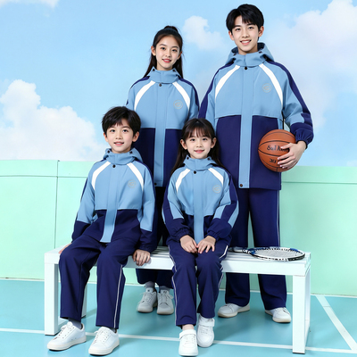 江西省赣州市中小学生统一校服2025新款秋季套装初中高中外套冬装