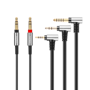 适用于飞利浦X3 安桥A800 2.5mm 4.4mm平衡线单晶铜升级线耳机线