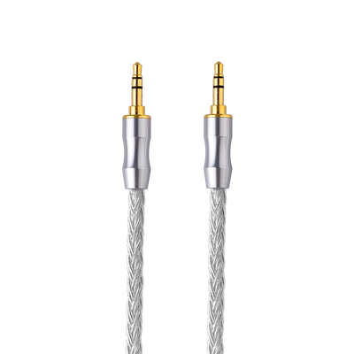 16股单晶铜镀银3.5mm头戴耳机线