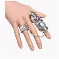 New Blue Gemstone Rotatable
