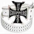 New West Coast Cross Limited Edition White Trendy Studs