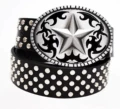 New Gothic Lucky Star Silver Studs