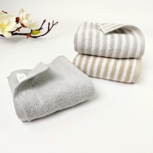 阿瓦提新疆长绒棉纯棉家用毛巾条纹素色加厚吸水xiao米代工厂原单