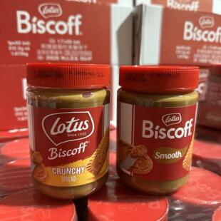 比利时Lotus和情焦糖饼干酱面包涂抹酱400g颗粒酱380g新日新包装