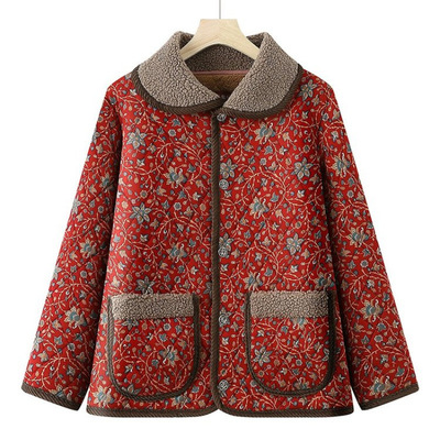 老年人棉袄加厚家居服上衣单件冬