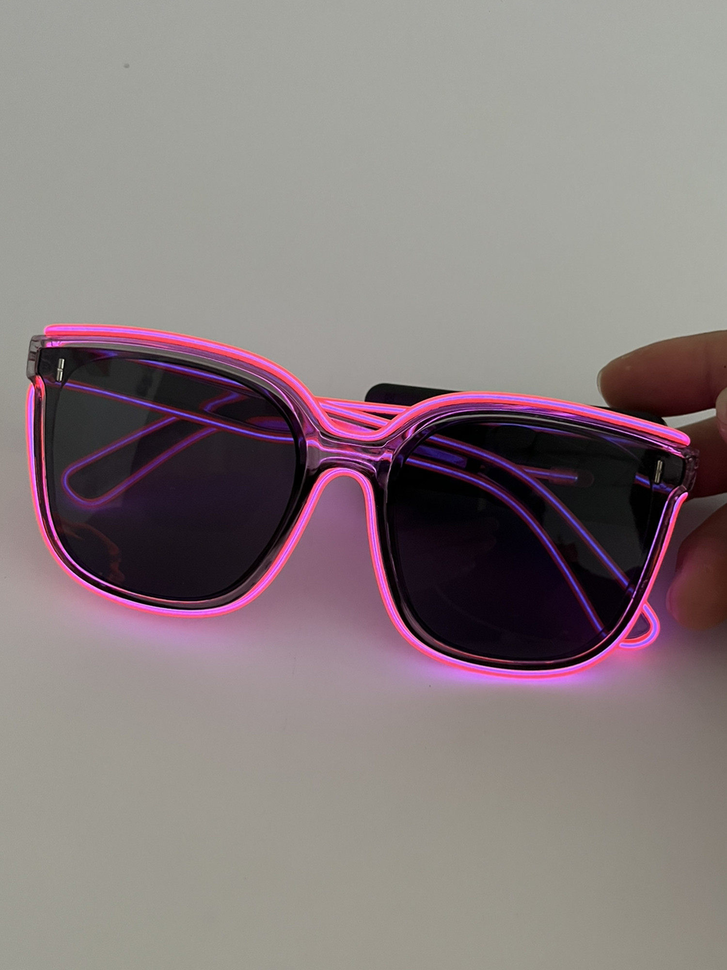 신제품 EL 발광 안경 바 디스코 네트 연예인 LED 선글라스 패션 야시장 KTV 생일 파티 분위기 소품