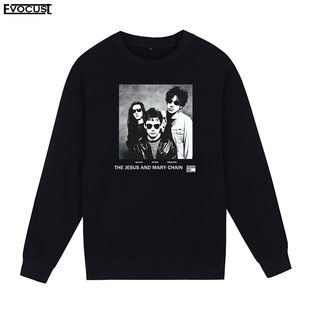 Chain另类摇滚乐队William The Mary and Reid圆领卫衣男女 Jesus