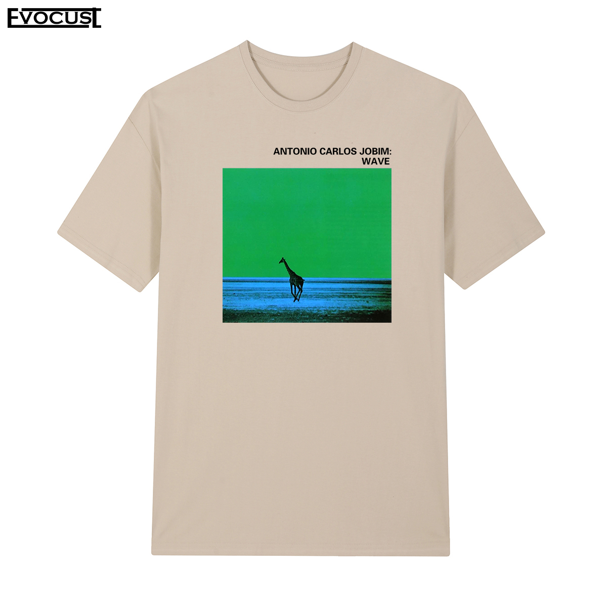 ANTONIO CARLOS JOBIM WAVE拉丁波萨复古怀旧吉他短袖T恤复古