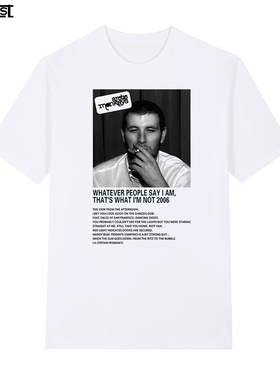 北极猴子乐队Arctic Monkeys摇滚2006复古怀旧短袖T恤男女海报