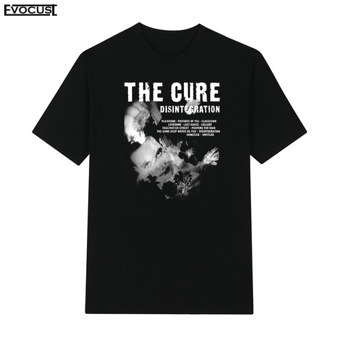 The Cure Disintegration英国摇滚治愈乐队复古怀旧短袖T恤男女
