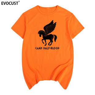 Jackson男女T恤短袖 blood潮牌Percy half 混血营camp