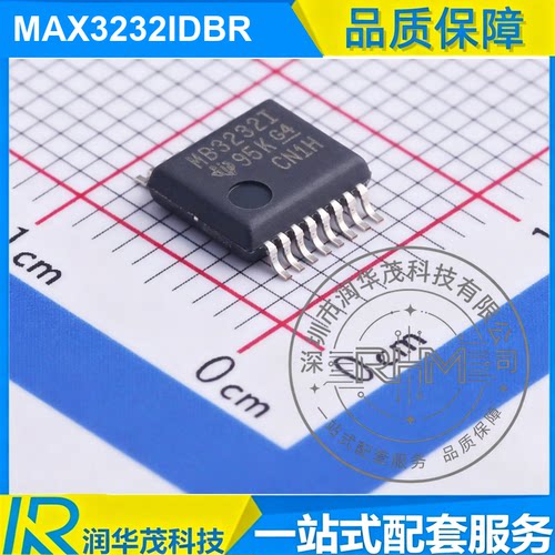 原装 MAX3232IDBR SSOP-16 丝印 MB3232I RS232收发器 全新SMD TI