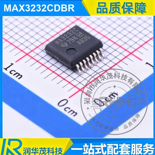 原装 MAX3232CDBR SSOP-16 丝印 MA3232C RS232收发器 全新SMD TI