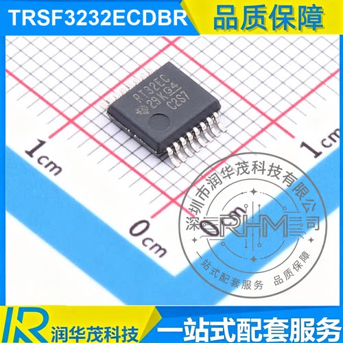 原装 TRSF3232ECDBR SSOP-16 丝印 RT32EC RS232收发器 全新IC TI