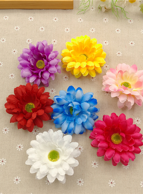 多色仿真非洲菊手工DIY装饰花