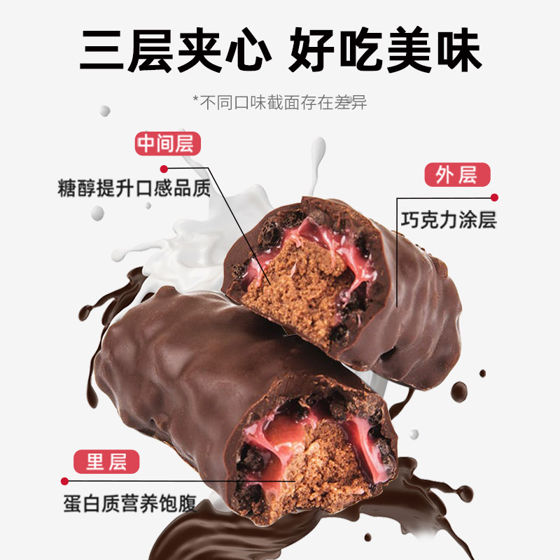 PhD乳清蛋白棒营养代餐饱腹