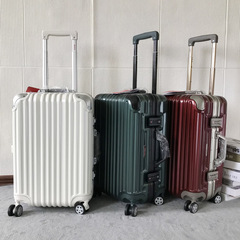 Phong cách cao Myer xuất khẩu Nhật Bản khung nhôm hộp kinh doanh retro trường hợp xe đẩy phổ bánh xe học sinh túi hành lý vali du lịch giá rẻ tìm mua vali kéo du lịch