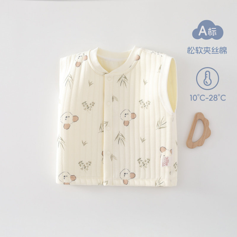 婴儿衣服保暖马甲外穿男女宝宝a