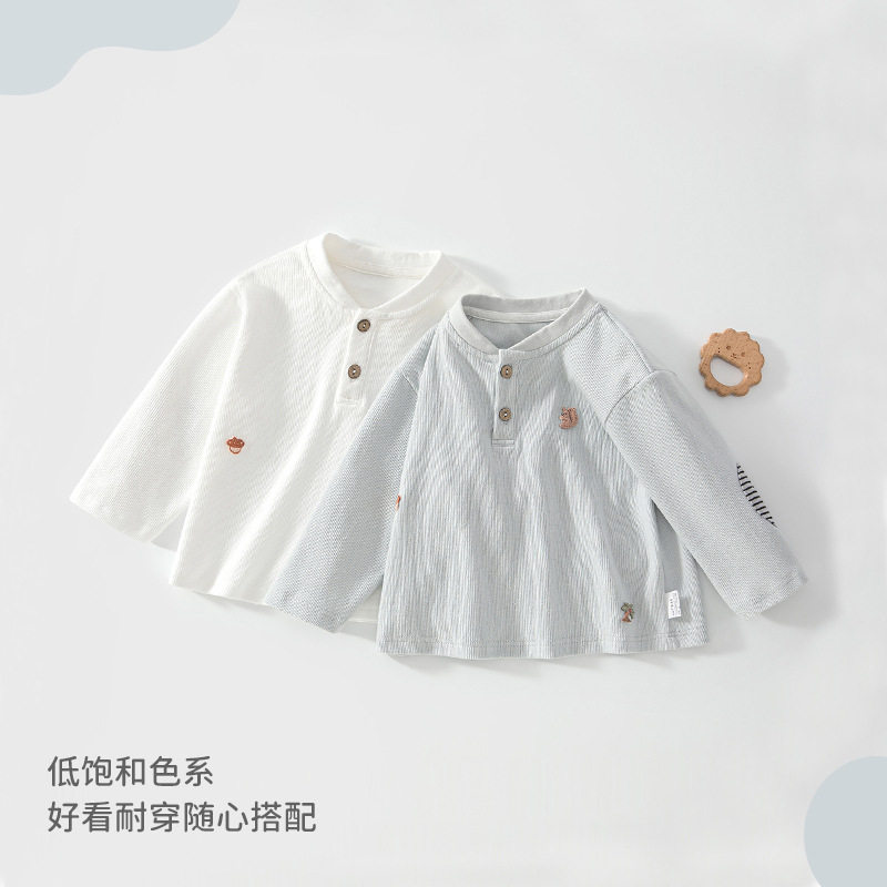宝宝T恤春秋季男女童打底衫婴幼