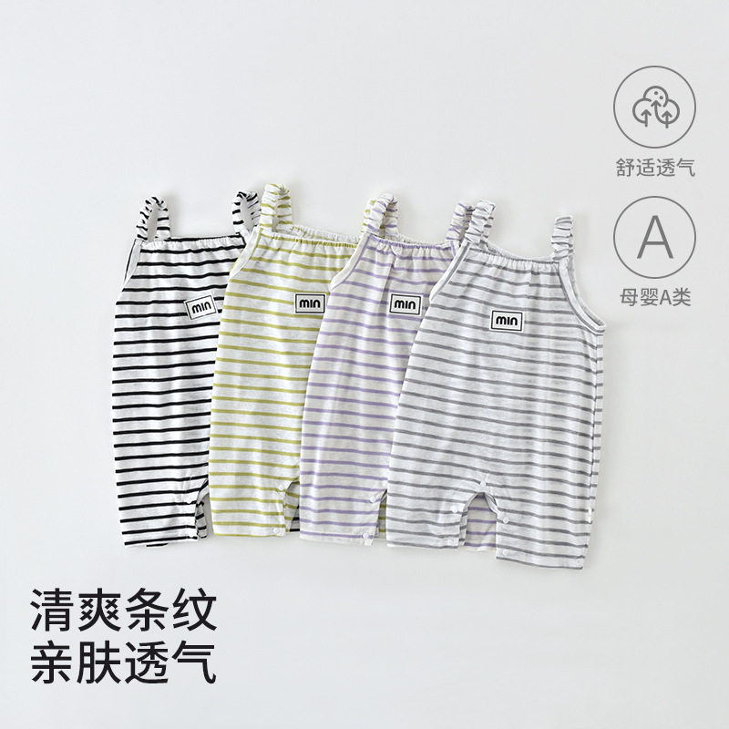 女童背带裤夏季新款2026韩版薄款