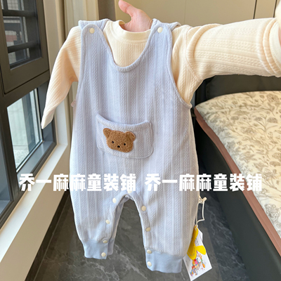 新生儿宝宝外出衣加厚冬装