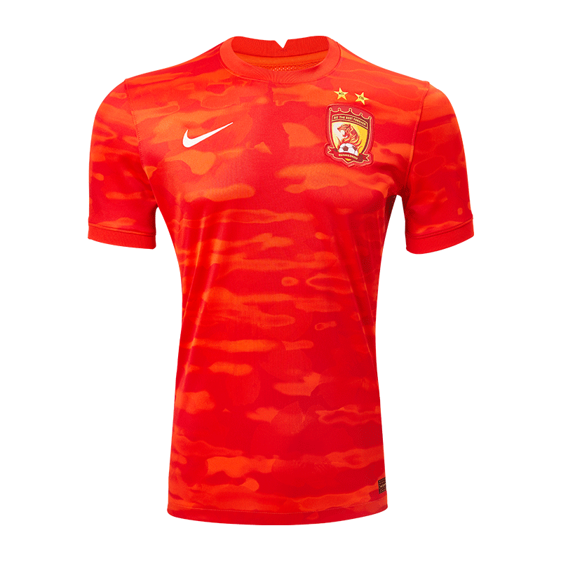 21赛季广州队球员版主场球衣光版(球员同款)