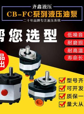 液压油泵 齿轮泵 车载油泵CB-FC20 25 32 40 50打压泵 液压泵站