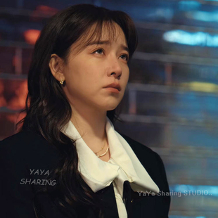 夜色正浓乔海伦阚清子同款耳钉复古时尚个性几何花朵金色小巧耳饰