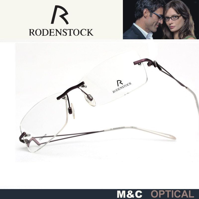 商务高端时尚轻便纯钛近视眼镜