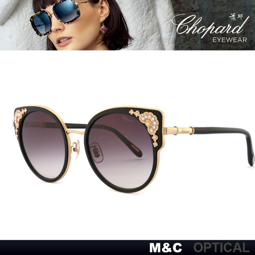 CHOPARD萧邦SCHC82G高贵优雅奢华太阳镜板材全框女款防紫外线墨镜