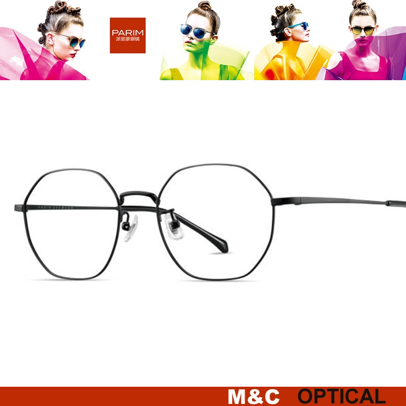 PARIM派丽蒙时尚全框眼镜架金丝系列83412 83413 83414 83415