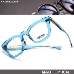 NATIVE SONS复古时尚男女款眼镜架Kowalski/Kowalski CMB/NewMan