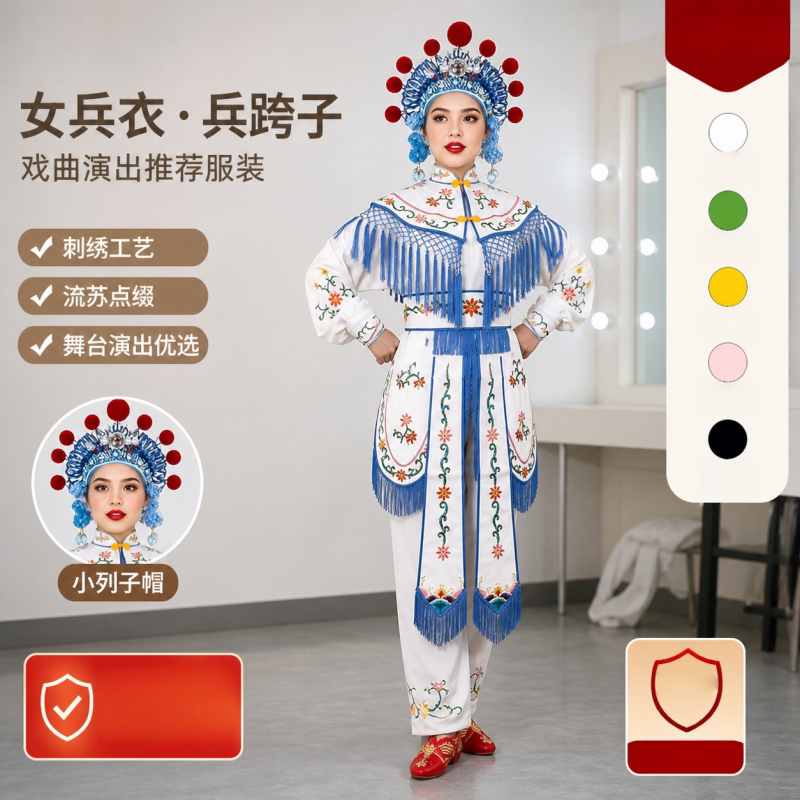 女兵衣京剧武旦刀马旦杨门女将