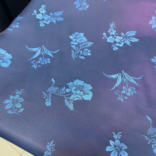 琨鹏纺织服装面料里布料休闲装提花里布大衣西服里衬水仙提花布