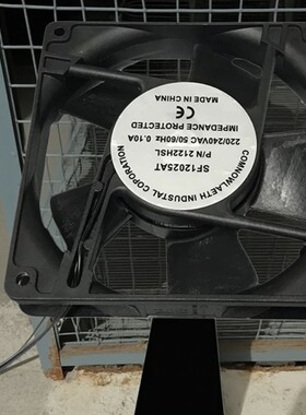 网络机柜排风扇 弱电机箱扇热热器强力220v 机箱冷却小型静音12cm