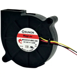 A99 B00C G99鼓风机 12V 涡轮散热风扇 SUNON 5015 MF50151V1