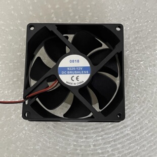 全新9CM厘米风机0818 9225-12V暖风机烘干加湿器美容仪机箱排风扇