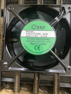 小型工业轴流风机DP200A散热风扇XNF2123XBL电脑柜四寸排气扇220V