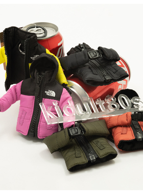 日系迷你经典羽绒服款钥匙扣 可做pocket3/车钥匙保护套