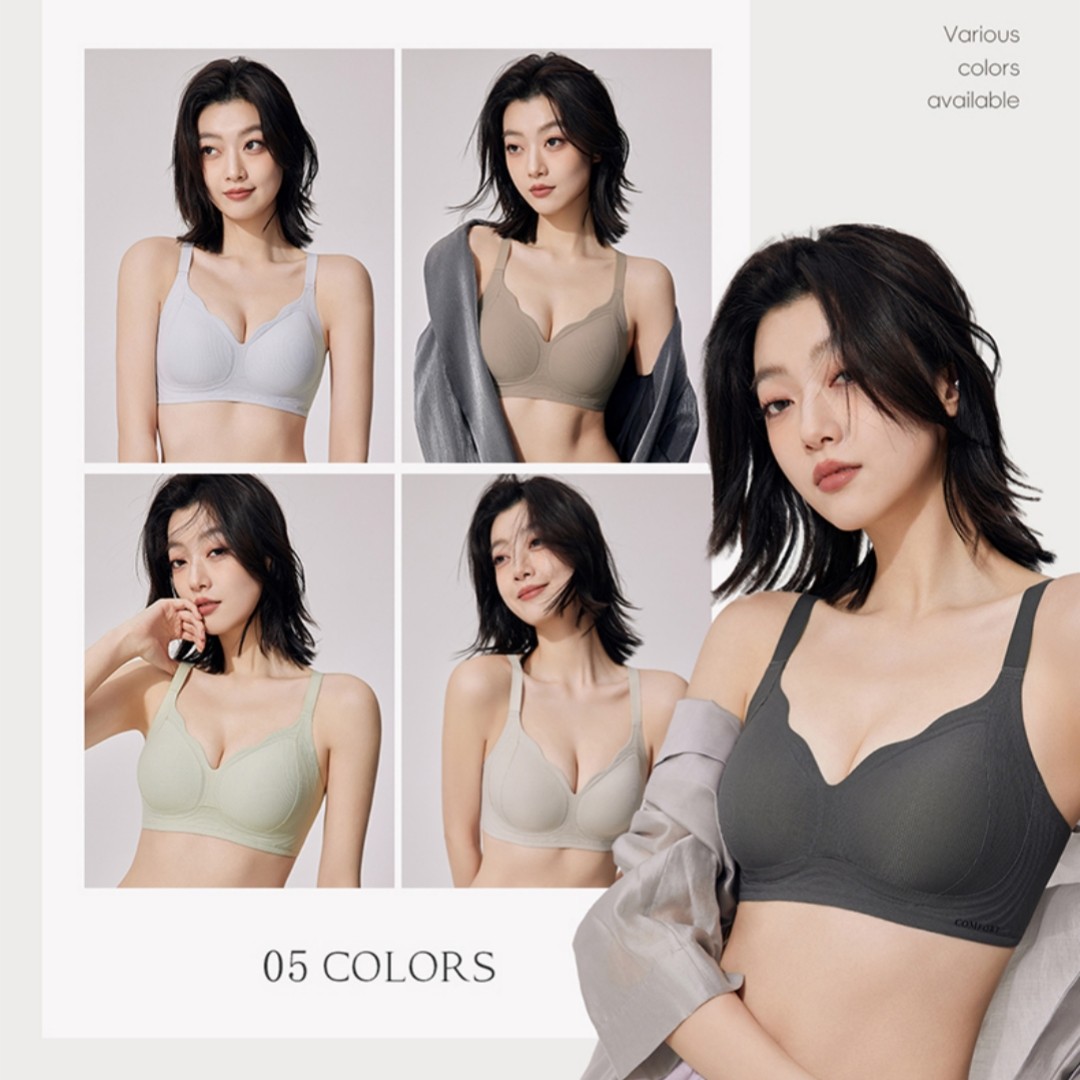 【塑形提拉杯】波浪边性感深V春款内衣聚拢收副乳防下垂无痕文胸,女士内衣/男士内衣/家居服,文胸,淘宝优惠券,粉丝福利购,淘宝优惠卷