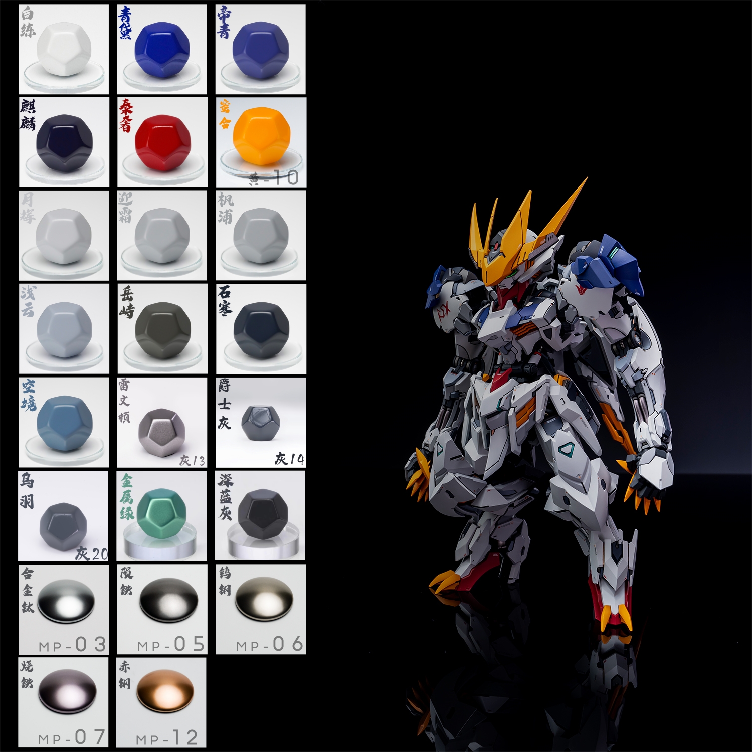 骑士预调漆狼王套漆巴巴托斯漆