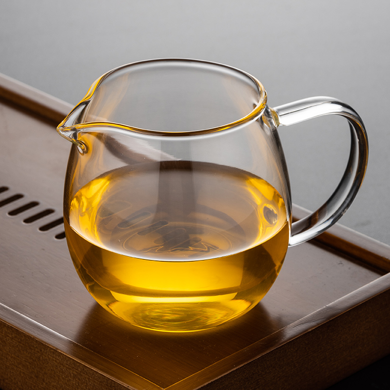 耐热玻璃加厚公道杯套装茶具家用