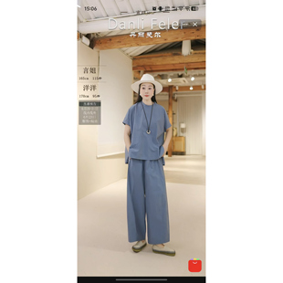 【言姐好物】设计师款 春夏新品  套装  16112+16113