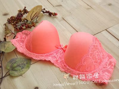 无钢圈蕾丝文胸内衣无肩带